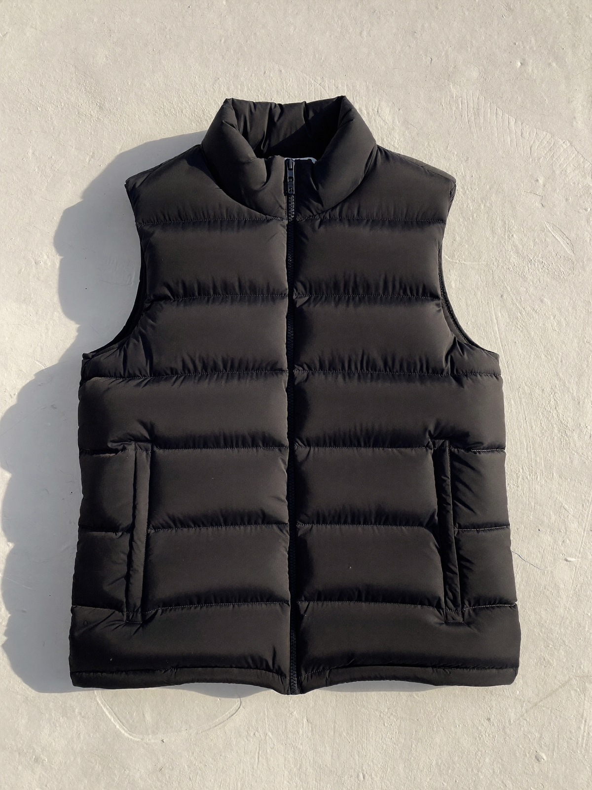 Puffer Vest — detail