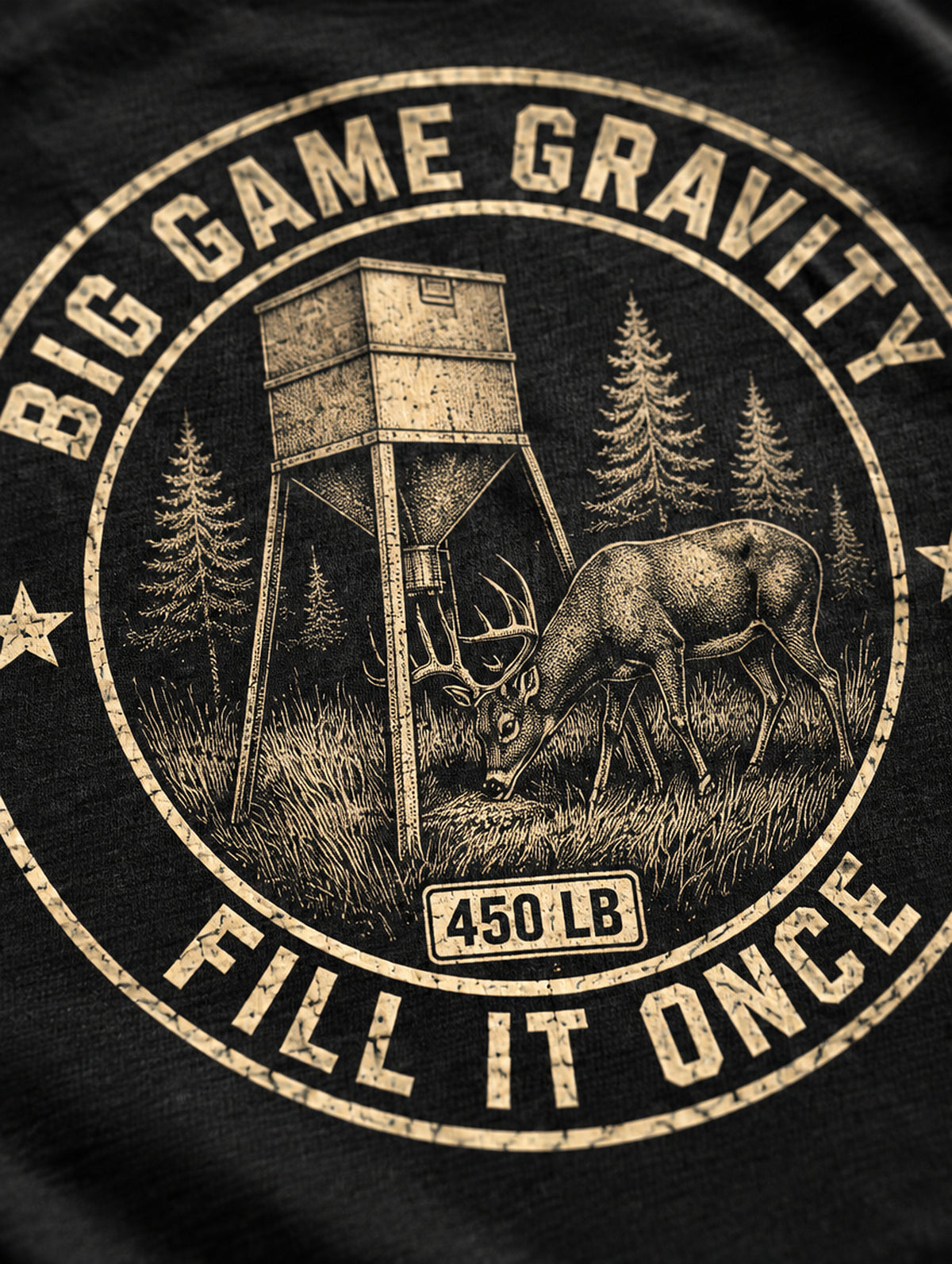 Graphic Game Gravity — print detail