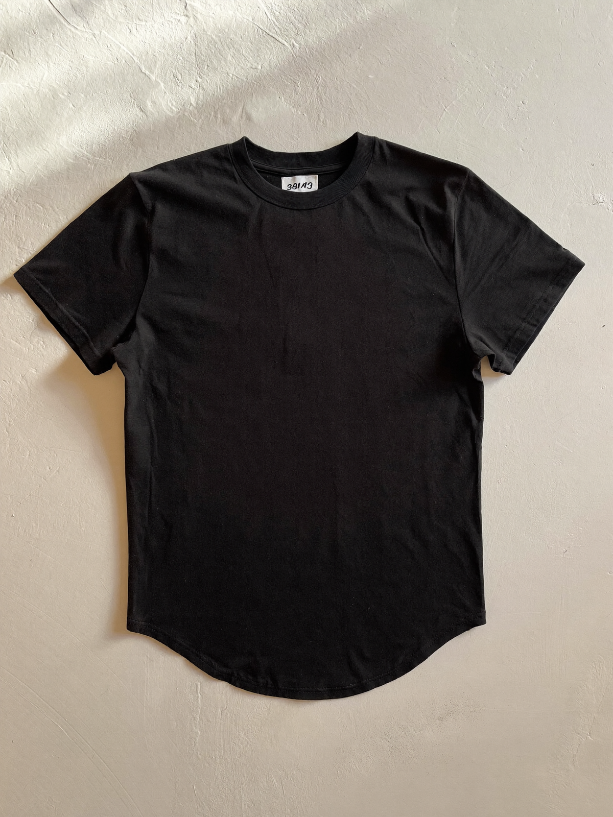 Essential Crew Tee — detail