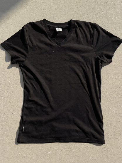 Essential V-Neck Tee — detail