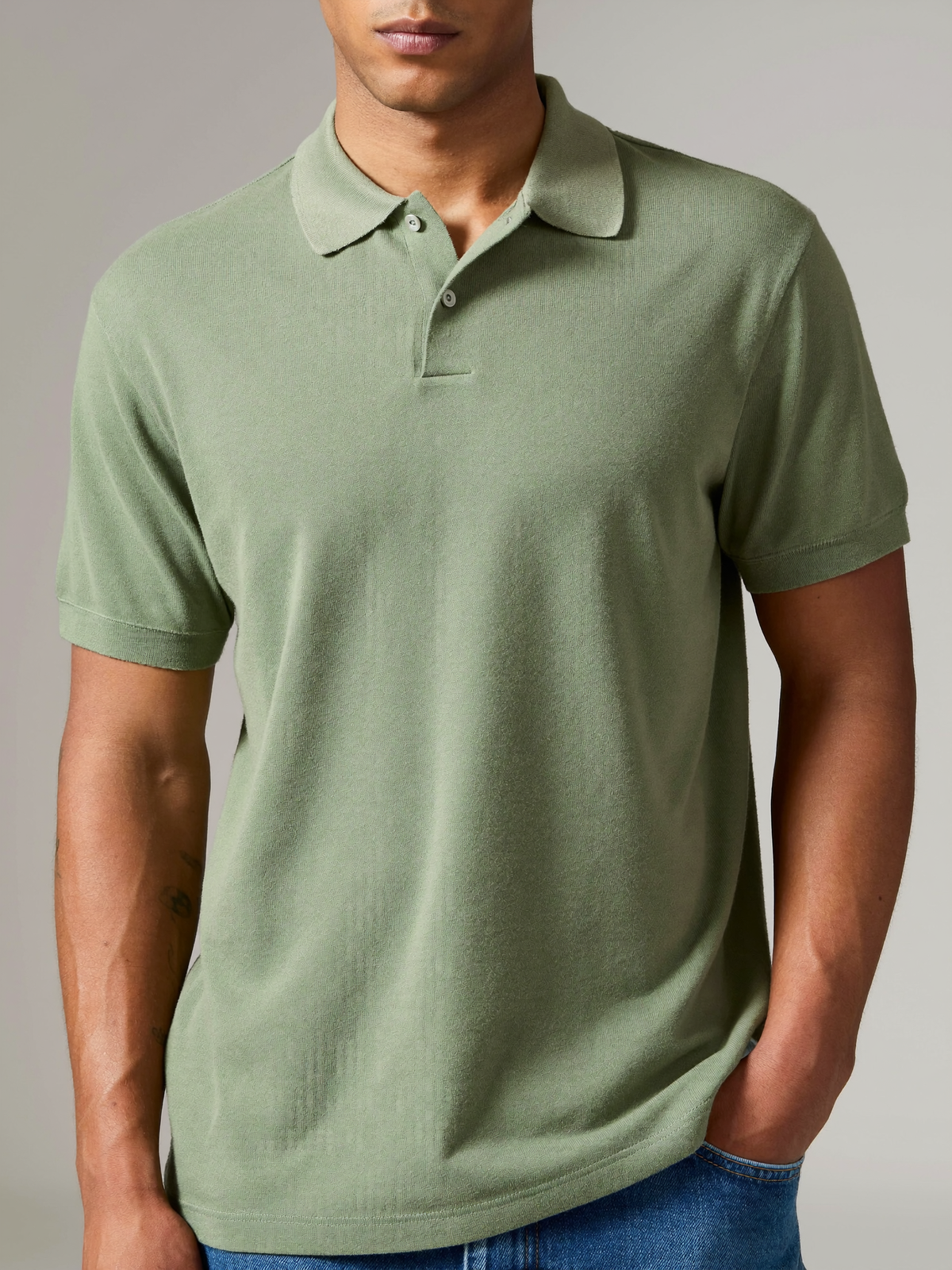 Classic Polo — Sage
