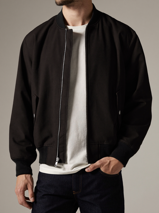 Bomber Jacket — Black
