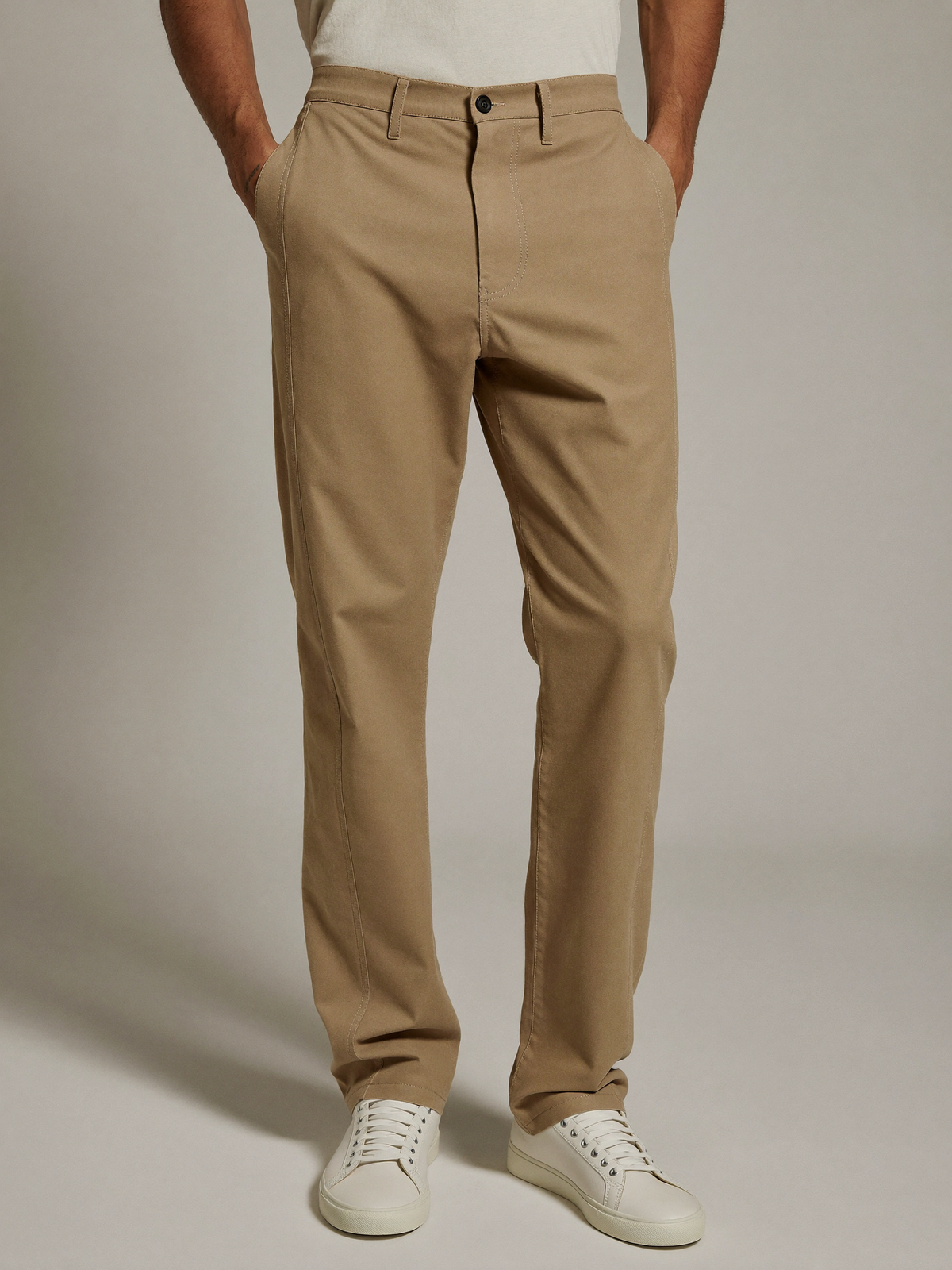 Tech Chino Pant — Khaki