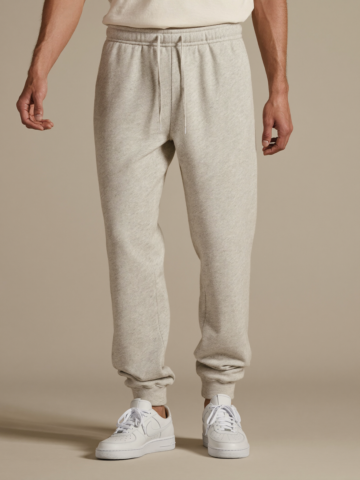 Fleece Sweatpant — Heather Grey