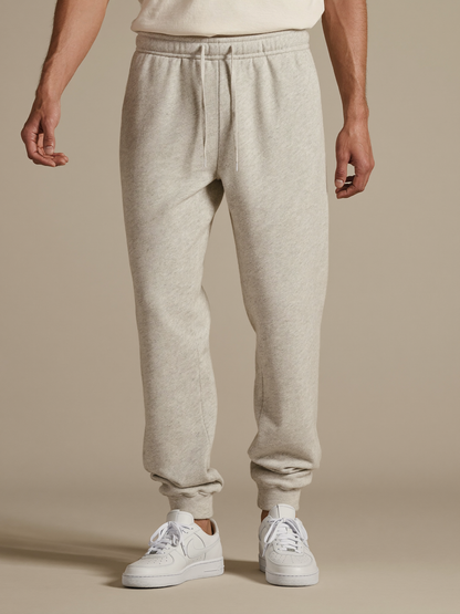 Fleece Sweatpant — Heather Grey