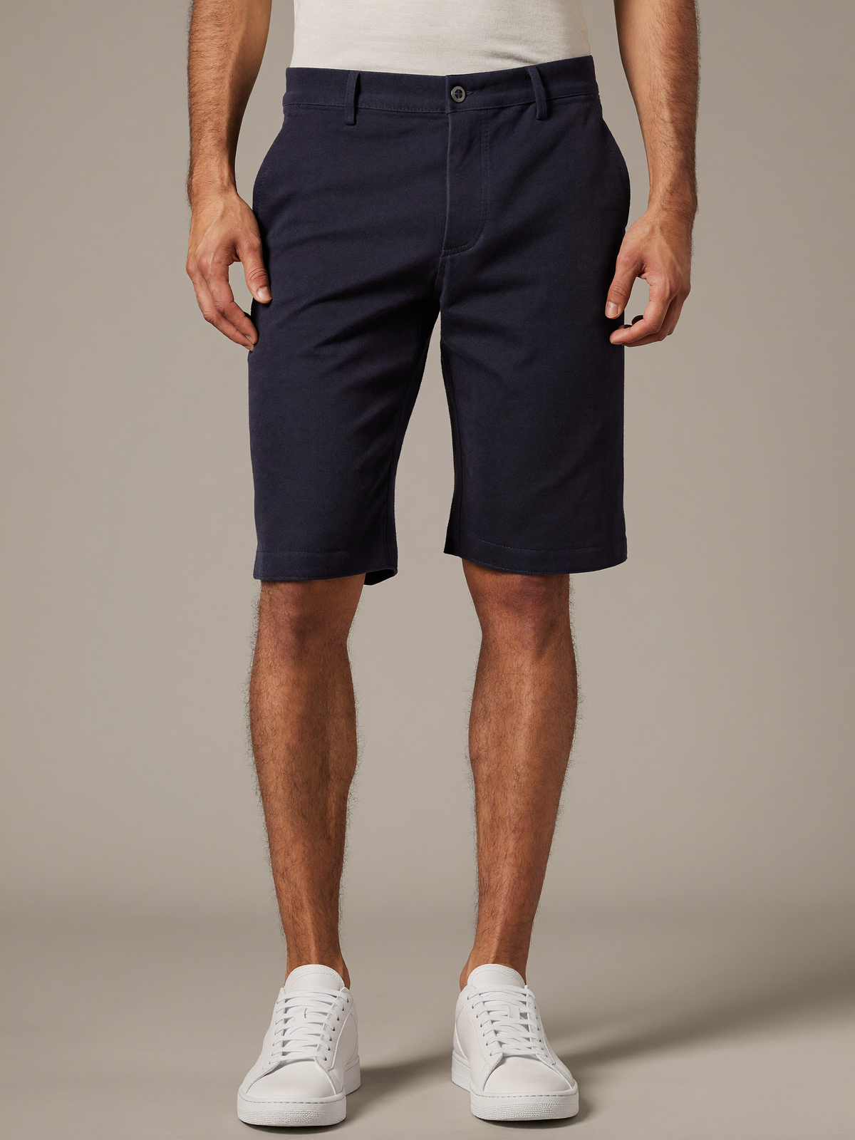 Chino Short — Navy