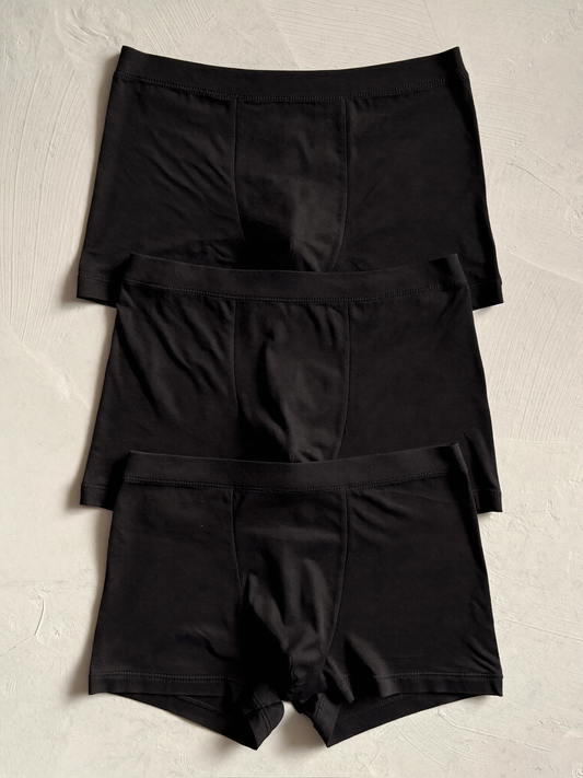 Boxer Brief 3-Pack — Black