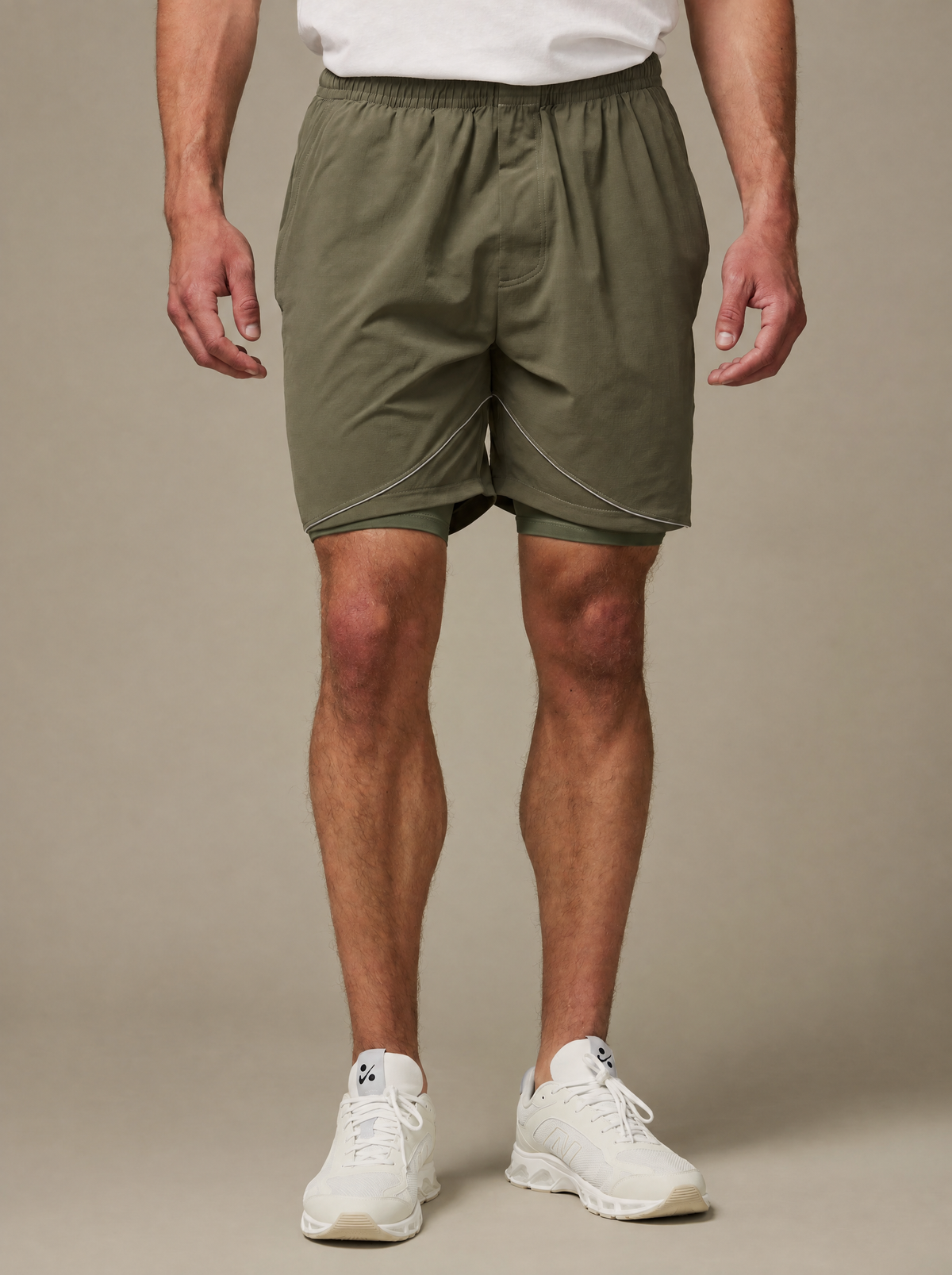 Active Short 7" — Olive