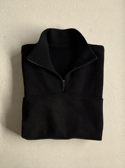 Quarter-Zip Pullover — detail
