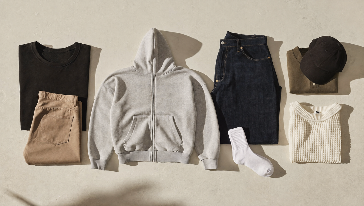 Novandio capsule flat lay